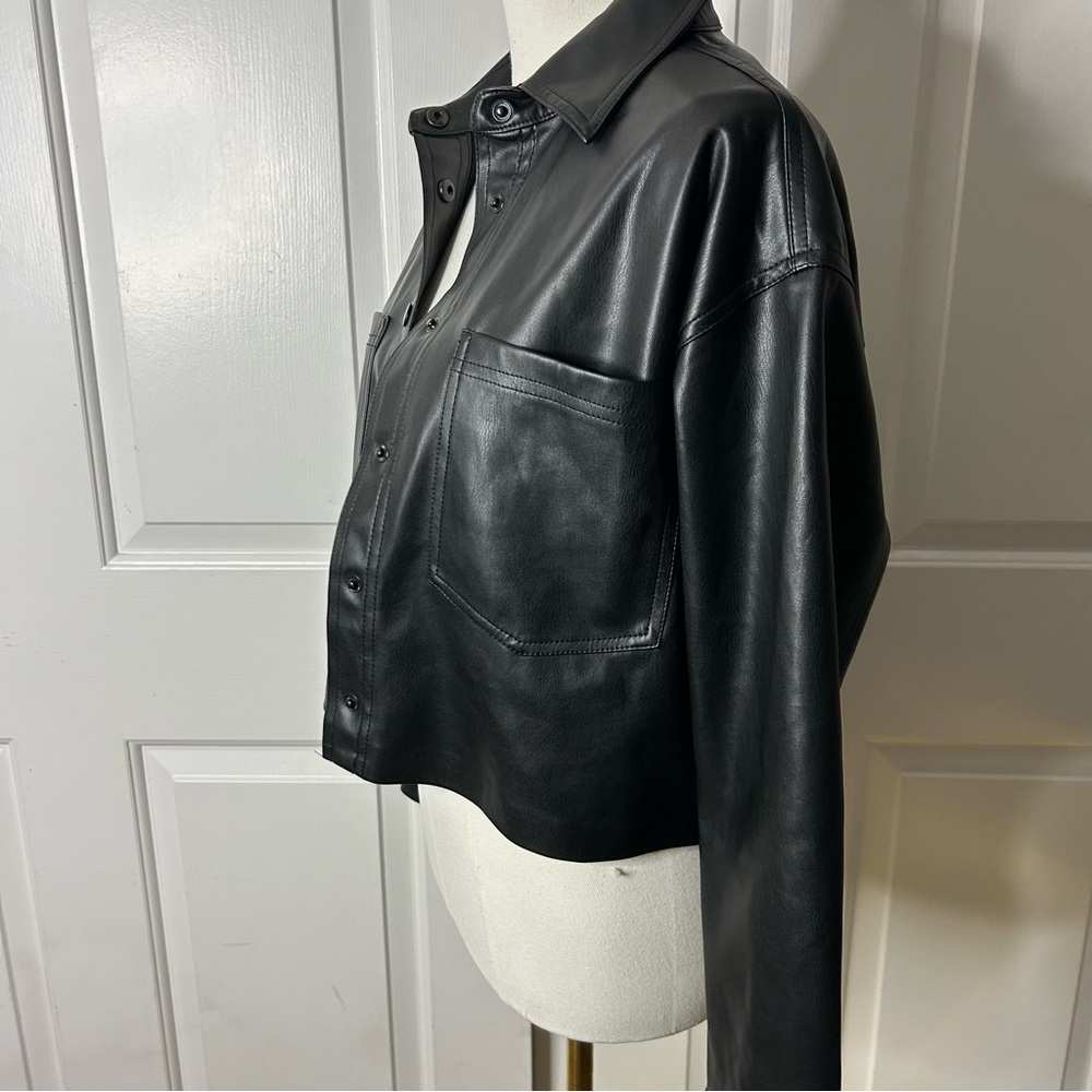 Z Supply NWT All Day Faux Leather Jacket (size XS) - Picture 7 of 10